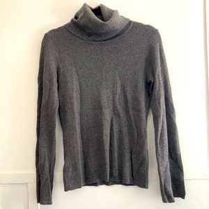J Crew Gray Turtleneck Sweater